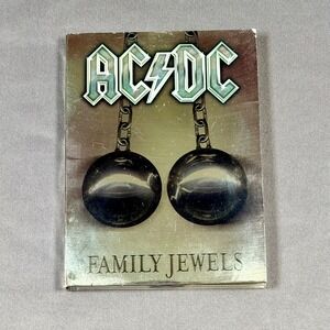 AC/DC Family Jewels DVD Set 2-Disc Silver Rock Music Video Collection Anthology